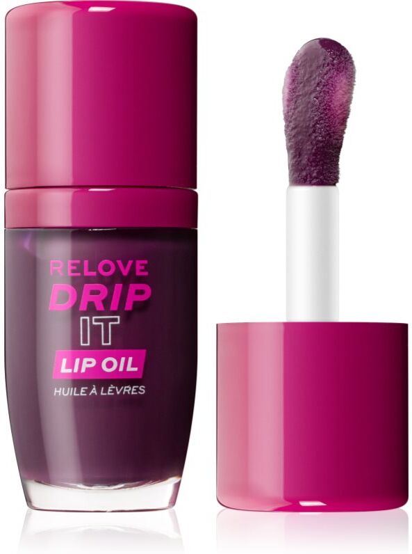 Revolution Relove Drip It lip oil shade Mauve 5.5 ml