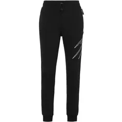 PLEIN SPORT Jogginghose SCRATCH, Größe XL in Schwarz 0270