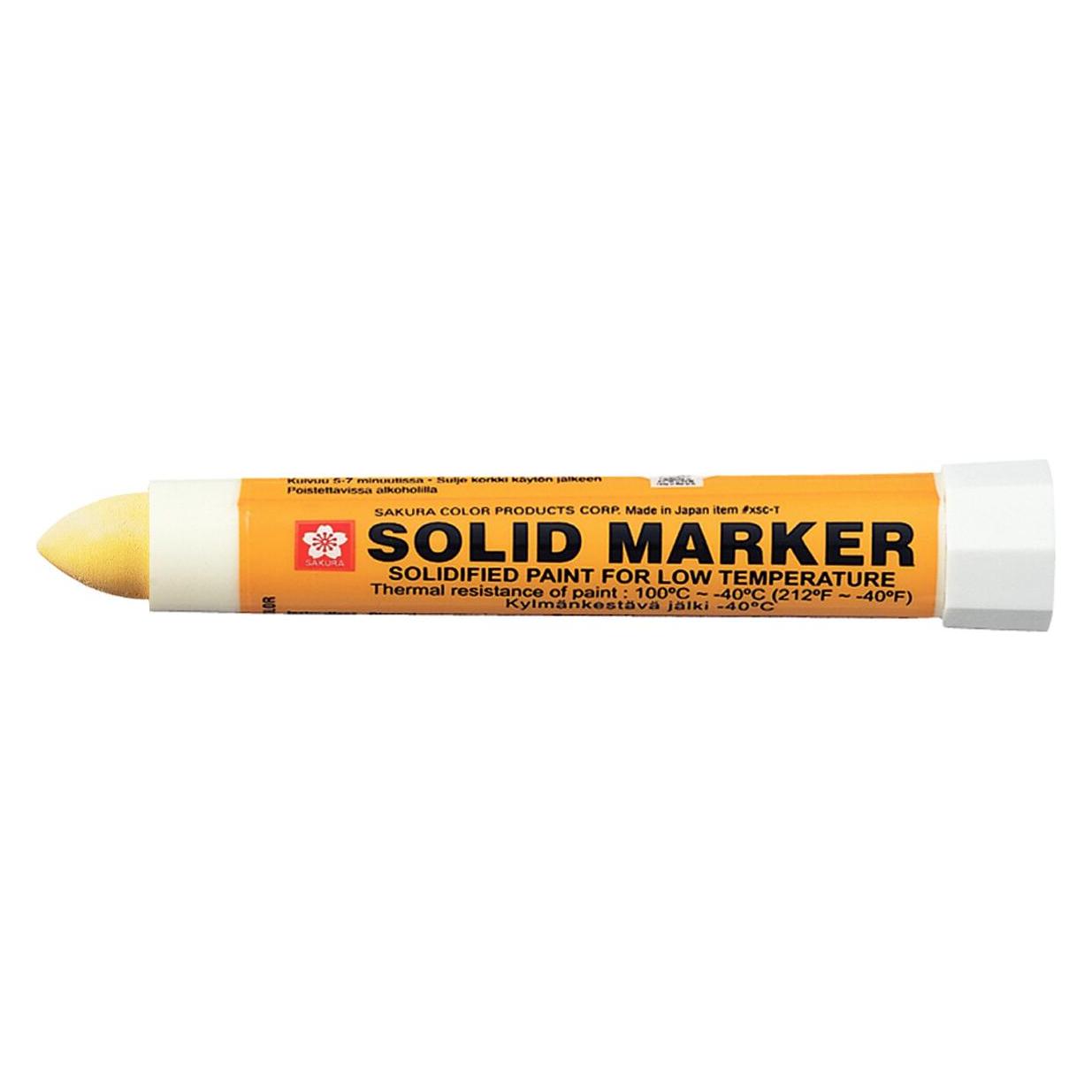 Sakura Permanent-Marker Solid Low Temperature Gelb (1x) (XSCT3RT)