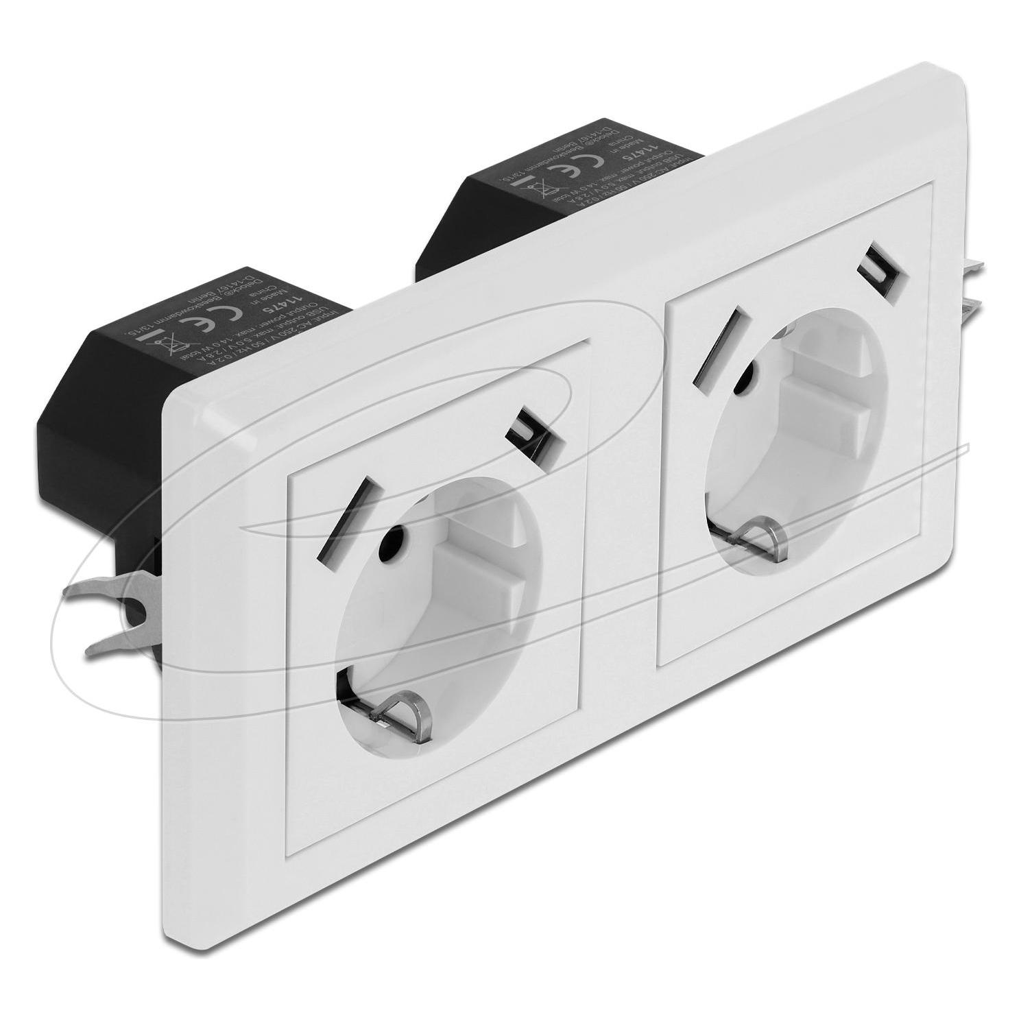 Delock Steckdose 2P+E (11475)