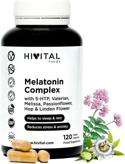 Hivital Foods Melatonin Complex 120 VCaps
