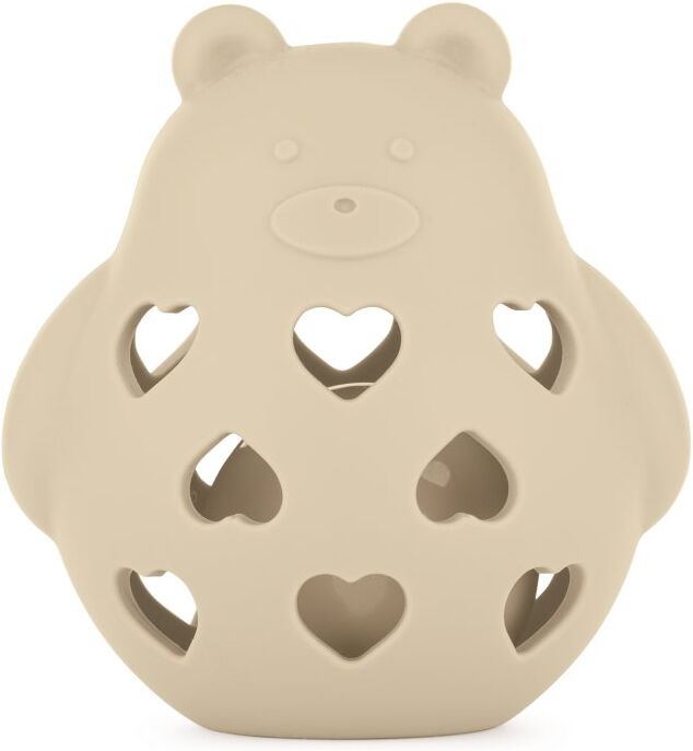 Petite&Mars Bear Basil 0m+ hochet Desert Sand 1 pcs