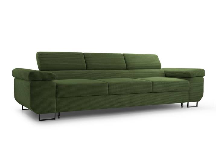 Beautysofa Schlafsofa NAVIO, mit Verstellbare Kopfstützen