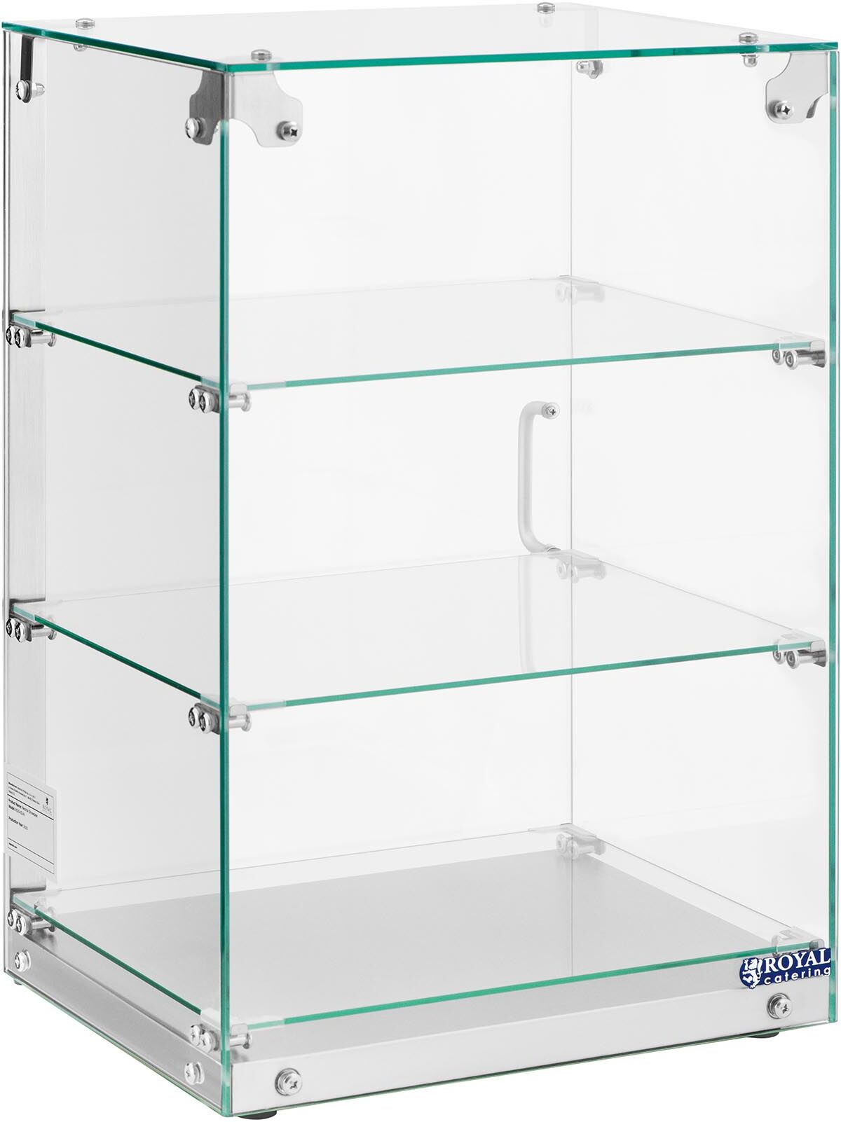 Royal Catering Countertop Display - 60 l - 3 levels RCKV-03-N