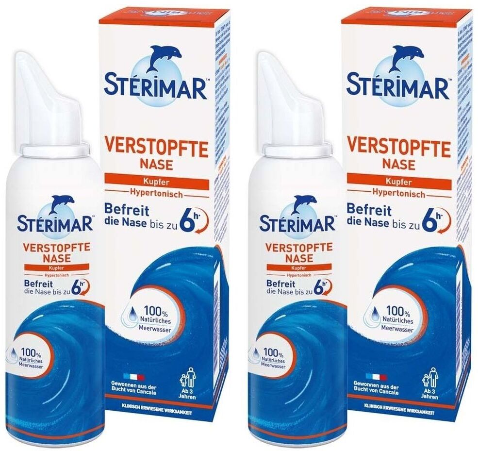 Sterimar Nasenspray verstopfte Nase 2x 2x100 ml