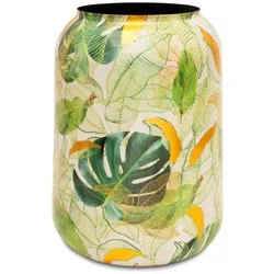 Lush Pflanzgefäß mit floralem Muster Ø 47 cm, Höhe 62 cm