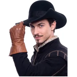 Thetru Schwarzer Musketierhut