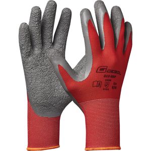 Gebol Arbeitshandschuhe Eco Grip, 709692, Latex-Beschichtung, rot, Größe 11 / XXL
