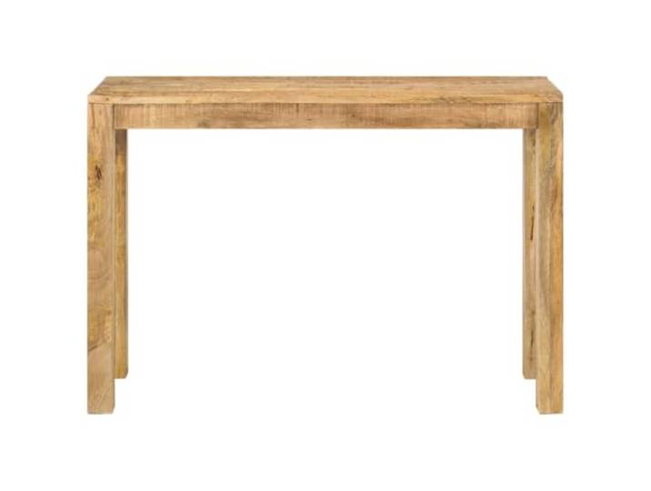 GPUTYGHN Konsolentisch 110x35x76 cm Raues Mangoholz Beistelltisch,Hartholz,verschleißfest,robust,langlebig,Esszimmer,Küche,rustikaler Charme,Unikat