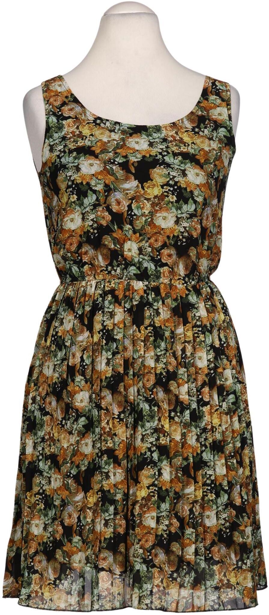 Anonyme Designer Damen Kleid, Mehrfarbig, Gr. S, Synthetik - Second Hand
