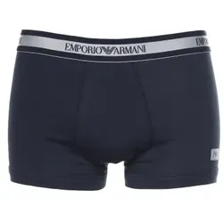 Armani Organic Cotton Stretch Trunk Marine Baumwolle Medium Herren