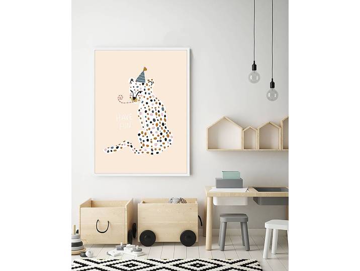 Tableau déco Have Fun 63 x 83cm Multicolore