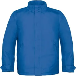 B&C Herren Winter Parka Real+ Winter-Jacke JM970 royal blue XL