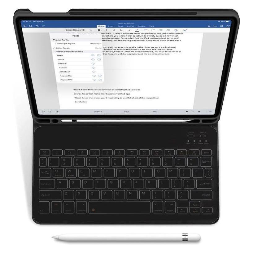Tech-Protect Case with Keyboard (Apple iPad 2022 (10. Gen)) (THP1674)