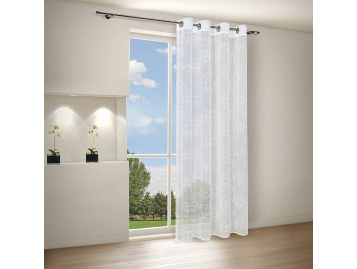 Ösenschal Finn 140 x 235cm Beige