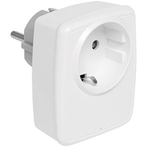 Böttcher-AG Steckdosenadapter weiß, 1-fach Schuko bis 4000 Watt, 3x USB-A, 1x USB-C