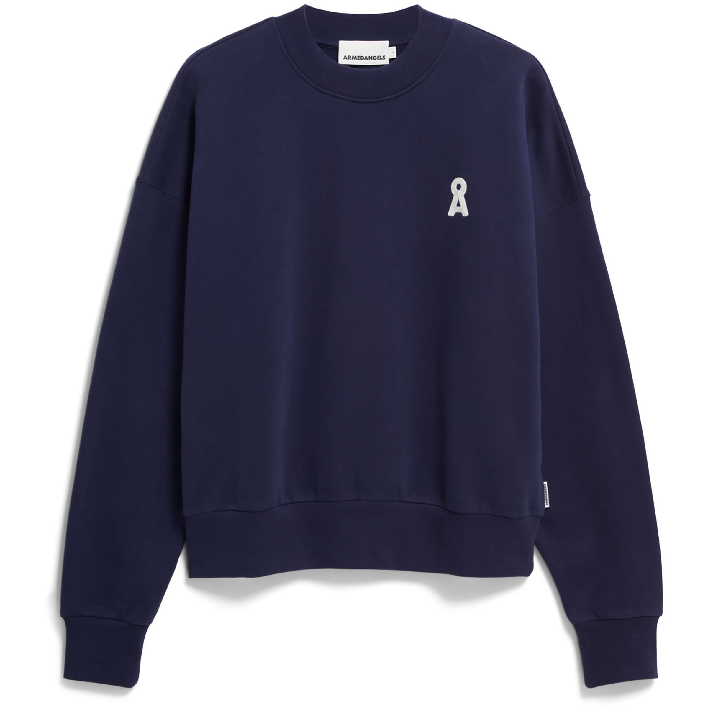 Armedangels Alizaa Iconic Damen Pullover blau Größe L Lifestyle Hautfreundlich