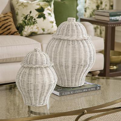 Woven Ginger Jar Basket - Small - Ballard Designs