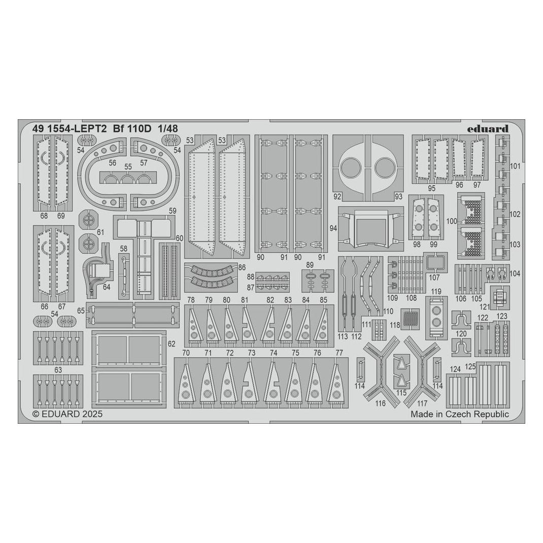 Eduard Bf 110D (491554)