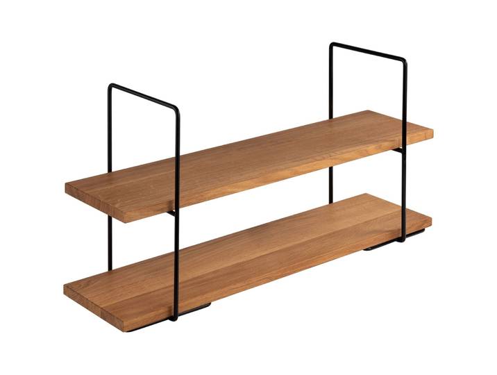 APS Etagère Perfecto braun Eichenholz/Metall B 23 cm H 40.5 cm - Etagère