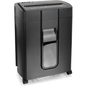 Peach Aktenvernichter 511140 PS500-70OP, mit Rollen, 14 Blatt, 18 Liter Behälter, 4x38 mm Partikelschnitt, P-4, 12 Stück