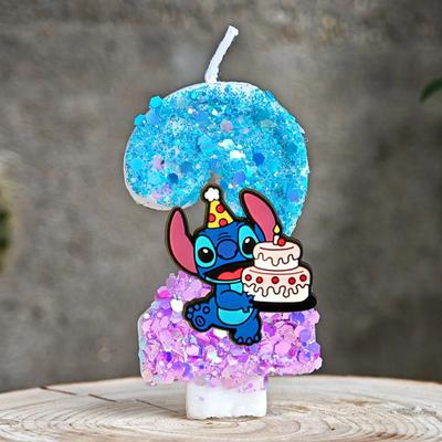 Uplift Treasures Angel Cartoon Number Birthday Cake Candle b 2
