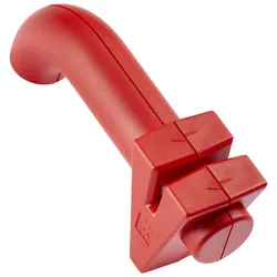 Messerschärfer ZWILLING (LBH 17x6,50x4 cm) - rot - LBH 17x6,50x4 cm
