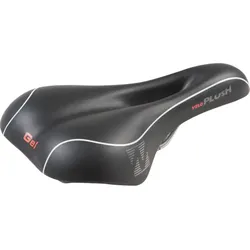 Velo Softgel Trekkingsattel Herren  schwarz / grau/weiss