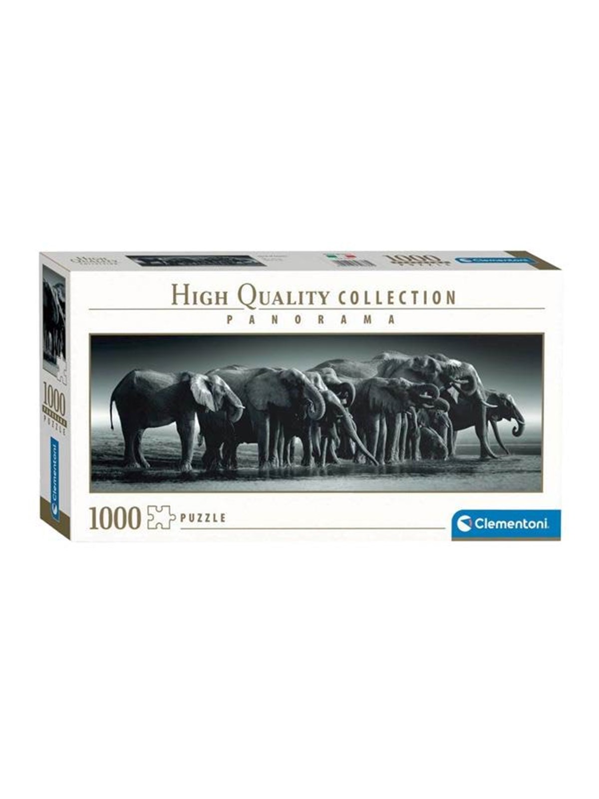 Clementoni Jigsaw Puzzle Panorama Herd of Giants 1000pcs. 2D Puzzles