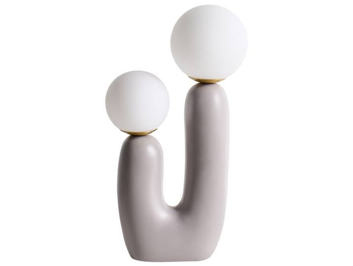 TISCHLAMPE Grau Tulun