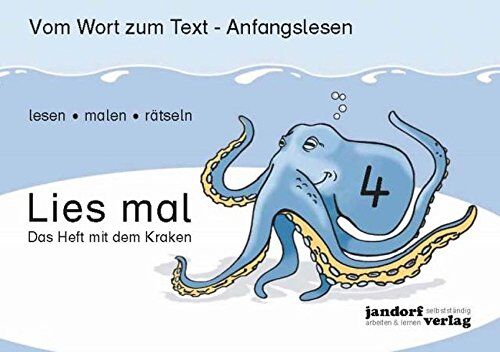 Lies mal 4 - Das Heft mit dem Kraken: Vom Wort zum Text - Anfangslesen - Preis vom 13.10.2026 11:25:28 h