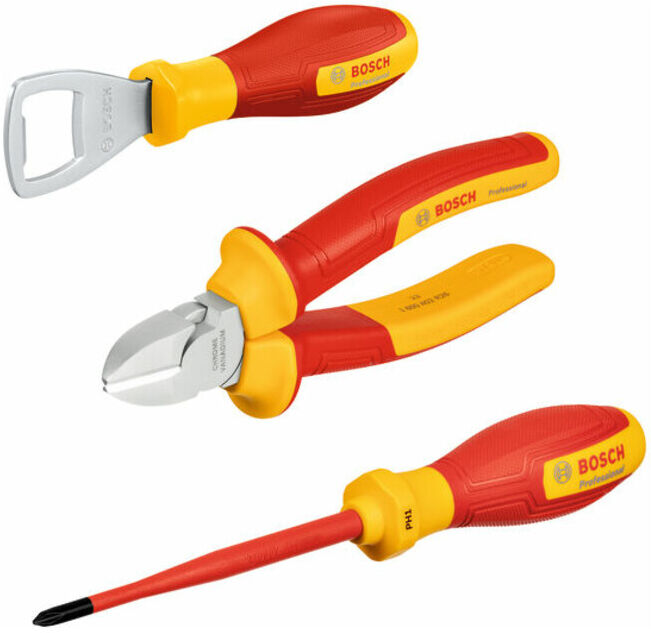 BOSCH Set d’outils à main 3 pièces L-BOXX Mini (1600A038HV)