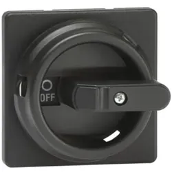 ABB OZ331SPB Rundgriff schwarz Wellen-ø 6 mm IP65 für Lasttrennschalter Trägerplatten und DIN-Schienenmontage