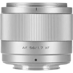 Viltrox APS-C auto focus prime lens with large aperture, for Fujifilm XF mount,56mm/f1.7 (Fujifilm X, APS-C / DX), Objektiv, Silber
