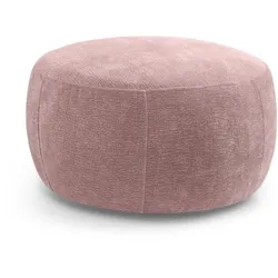 HOCKER Nano mit runder Form, 80x80 cm, Rosa