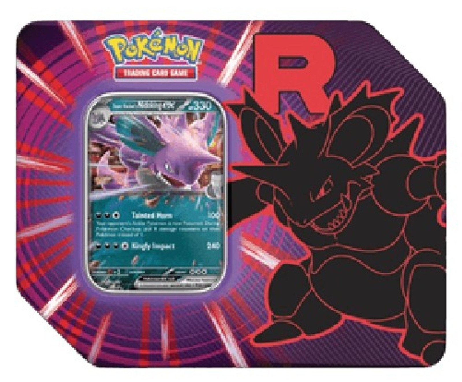 Pokemon Team Rocket Nidoking ex Tin van The Pokemon Company