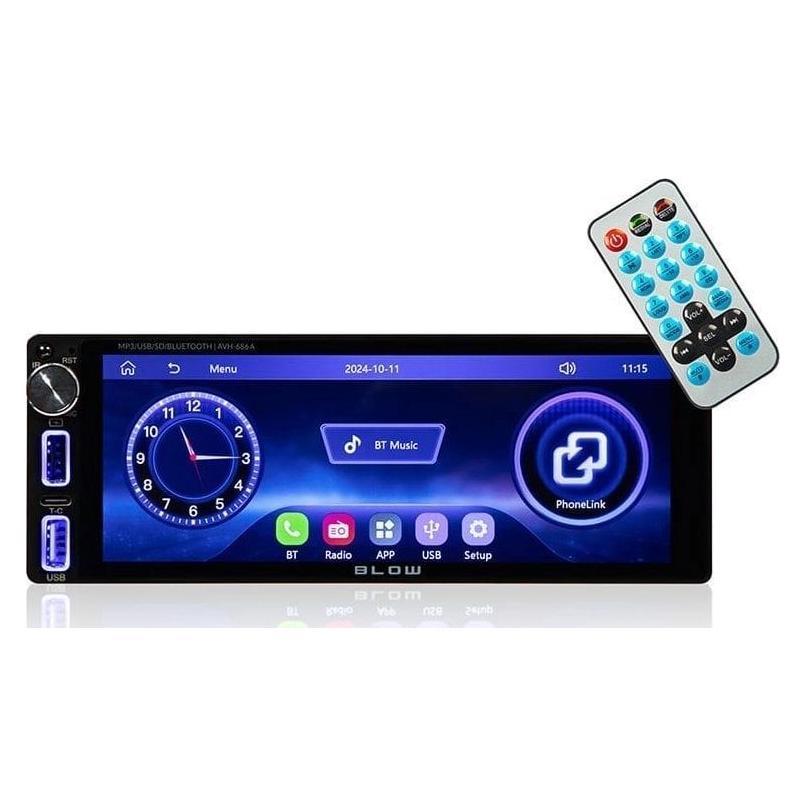 Blow Autoradio AVH-686A (Android Auto, Apple Carplay) (78-350#)