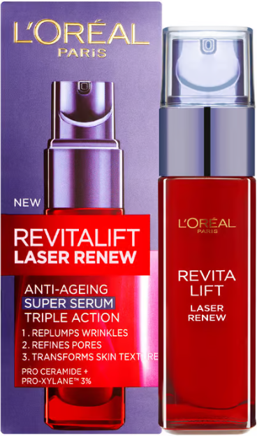 L'Oreal Revitalift Laser Renew Refining Anti Ageing Serum 30ml 30ml