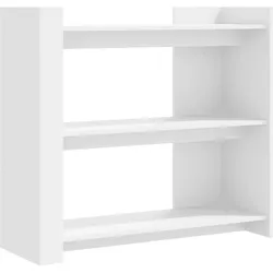 Décoshop26 - Praktischer Konsolentisch für einen aufgeräumten Eingangsbereich 100 x 35 x 90 cm weißes Holzwerkstoff DEC031682