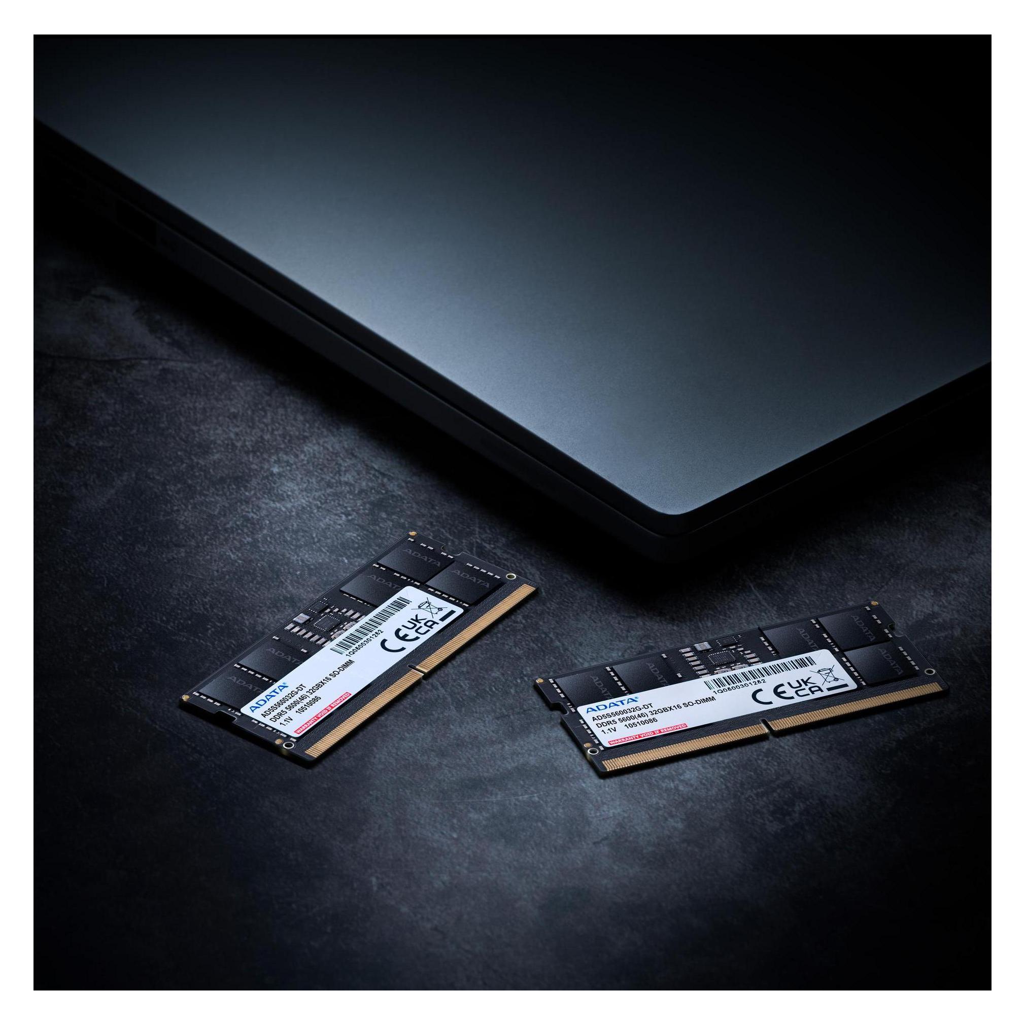 Adata SO-DDR5 32GB 5600-46 Premier Single Tray (1 x 32GB, 5600 MHz, DDR5-RAM, SO-DIMM) (AD5S560032G-S)