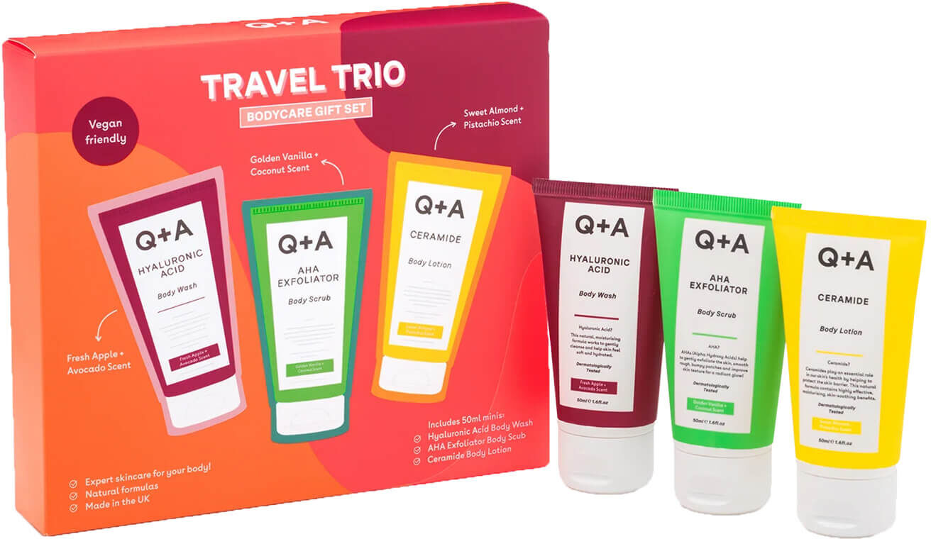 Q+A Travel Trio Gift Set