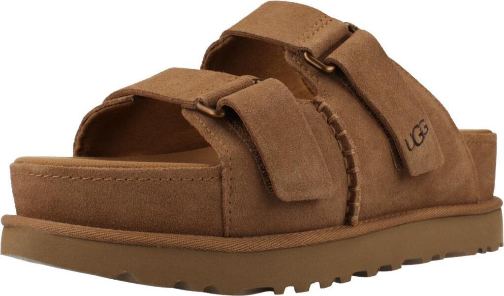 UGG W GOLDENSTAR HI SLIDE HellBraun