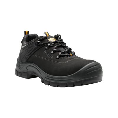 Sicherheitsschuh DOCKERS BY GERLI "Magic Low S3" Gr. 42, schwarz, 42, Obermaterial: 100% Rindnubukleder CNU., Schuhe