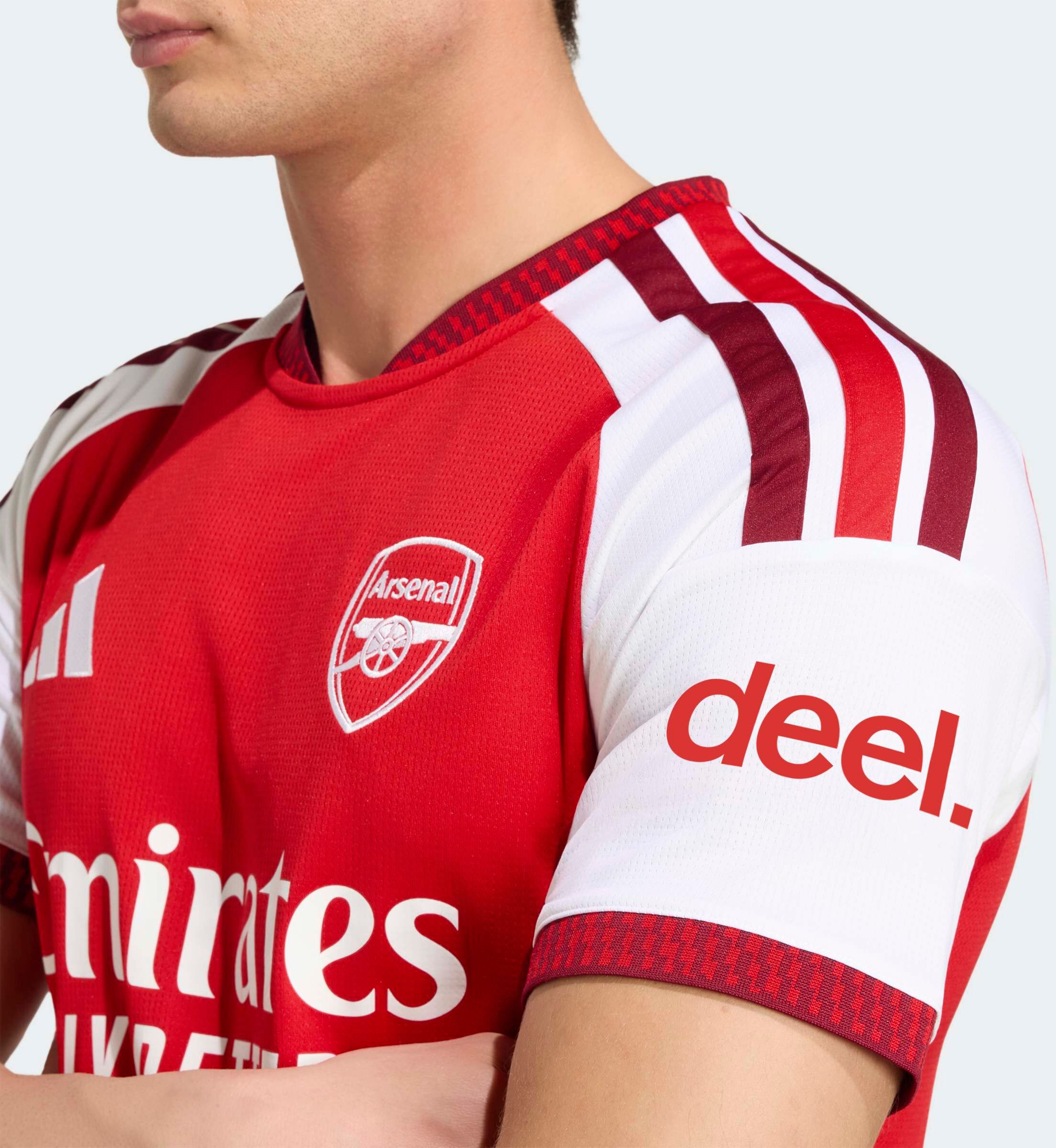 Fussballtrikot ADIDAS PERFORMANCE "FC ARSENAL 26/27 HEIMTRIKOT", Herren, Gr. XXL, rot (better scarlet), Obermaterial: 100% Polyester, Rundhals, Trikots Fussballtrikot, mit Climacool Technologie, schmal geschnitten, aus Polyester better scarlet XXL
