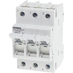 Siemens Sicherungslasttrennschalter 00V, Schalter + Taster, Mehrfarbig