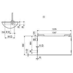 MAICO 0041.0207 Schullüftung GVX 600 H W-E-K3 540m3/freih./Enthalpie-WTA/W./Kanal3 00410207 geniovent.x 600 H W-E-K3