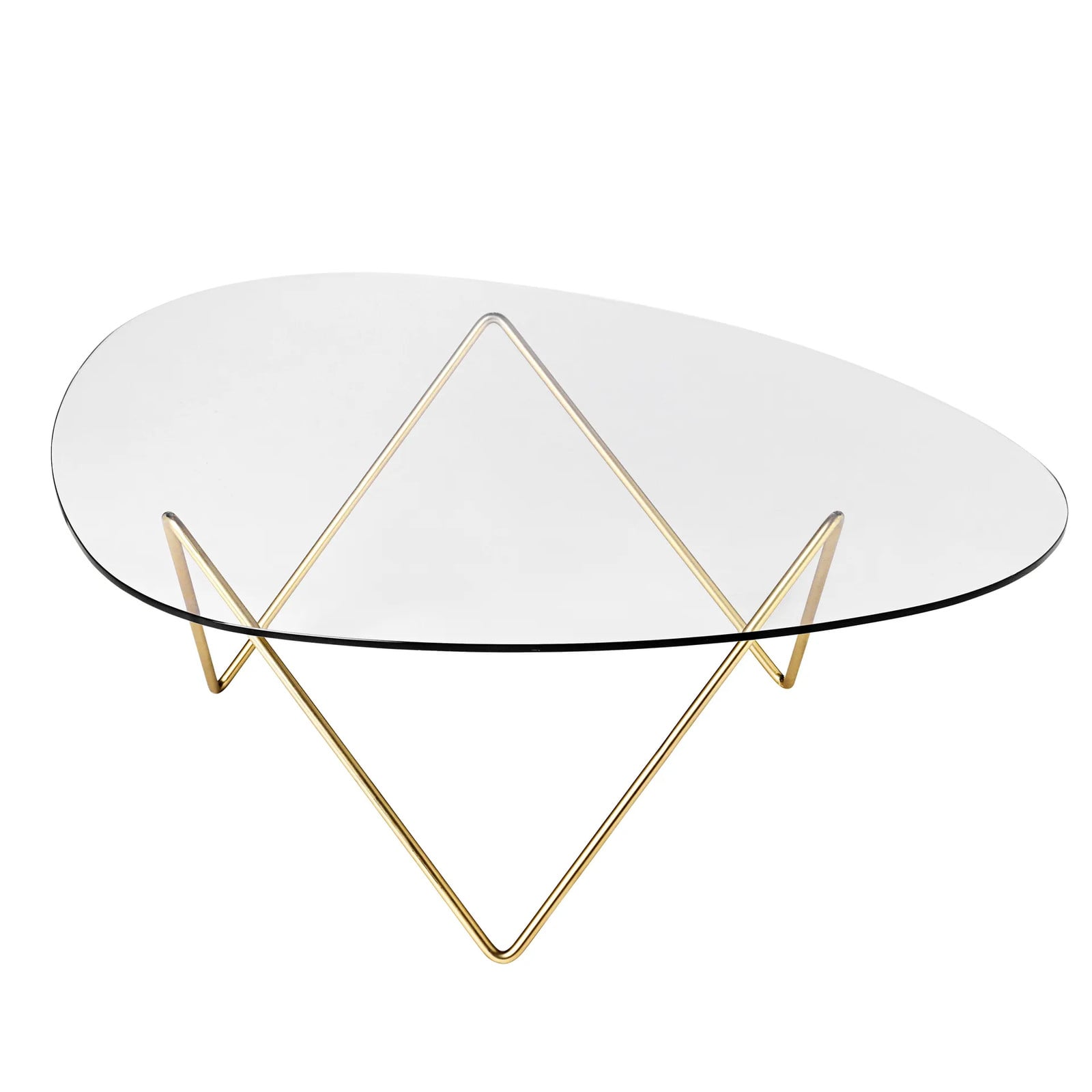 GUBI Pedrera salontafel Messing