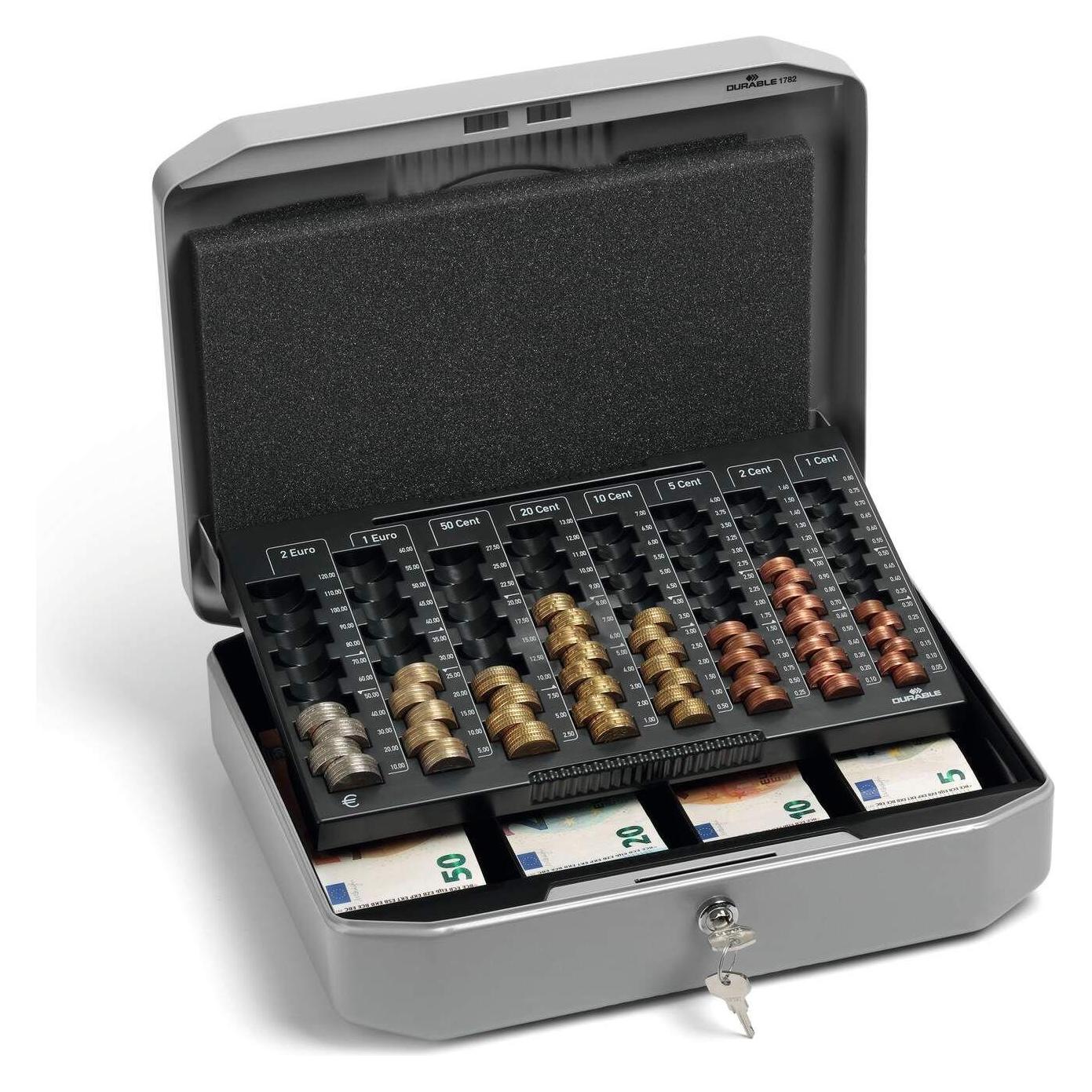 Durable Geldkassette EUROBOXX (1782-57)