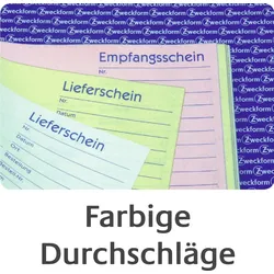 AVERY Zweckform Formularbuch Rechnung für Kleinunternehmer (ohne MwSt.-Ausweis) DIN A5 2x 40 Seiten