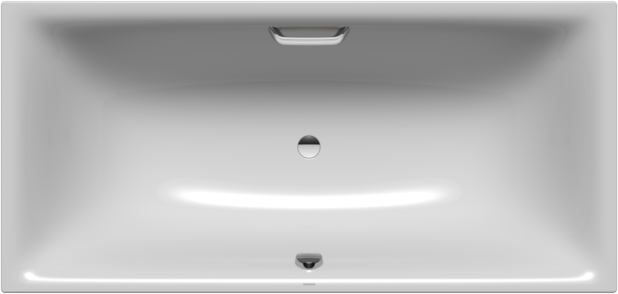 Kaldewei Silenio Badewanne 267810110199 190x90cm, Griffloch, manhattan
